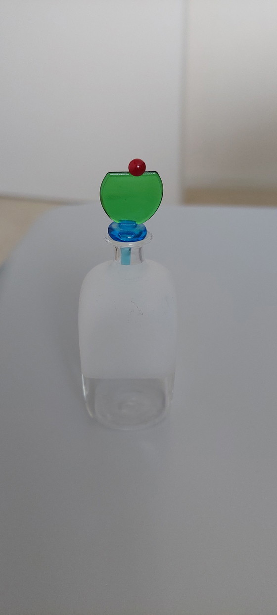 Image 1 of Frasco de perfume antiguo de cristal de Murano de F. & M. Ballarin