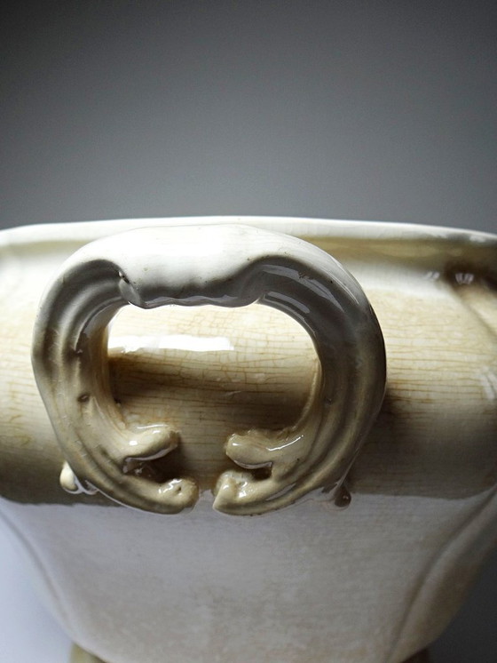 Image 1 of Gran sopera antigua Villeroy & Boch, 1890-1910, con una hermosa pátina por el uso.