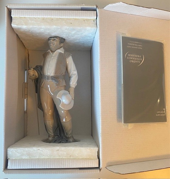 Image 1 of Lladro porseleinen beeldje - "Sancho" 6633 - Verzamelobject