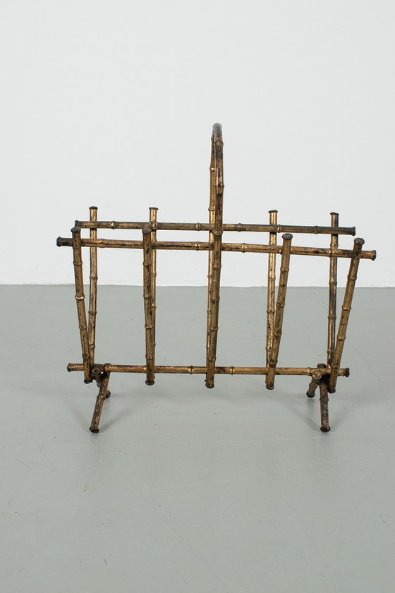 Image 1 of Imitation bamboo magazine holder