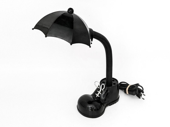 Image 1 of table lamp shoe with umbrella