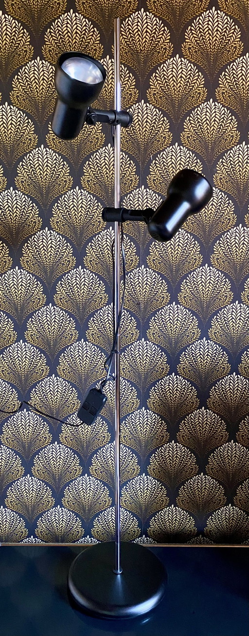 Hustadt Miwi floor lamp floor lamp spotlight 80s NOS new old stock in OVP
