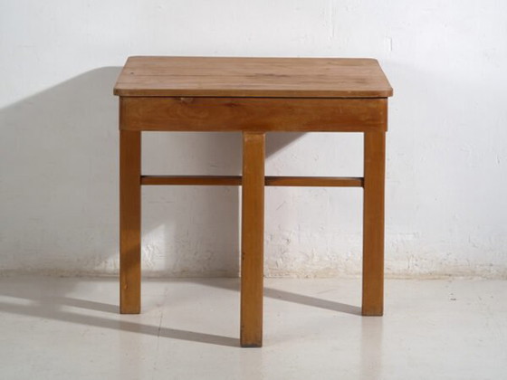 Tavolo da Lavoro in Legno Antico – Tavolino Europeo – circa 1920–1950 – Console, Rustic (photo 32 of 40)