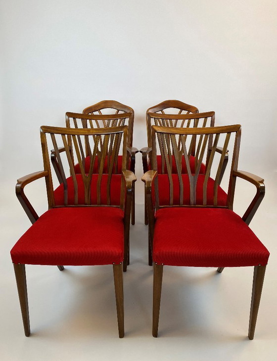 Image 1 of Poly-Z Armchairs by Abraham A. Patijn for Zijlstra Joure, 1950s, Set of 6