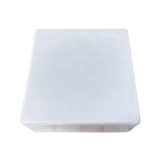 Image 1 of Lampada da soffitto in vetro bianco, RZB Bamberg, Germania, anni '70.