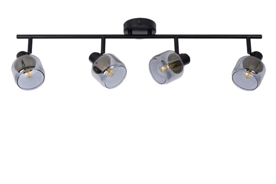 Lucide BJORN Foco de techo – Negro, 4x casquillo E14 (photo 2 of 3)