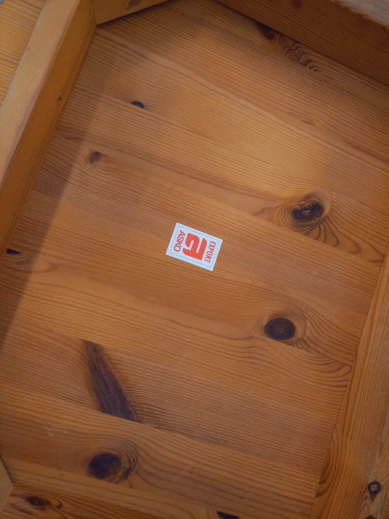 Image 1 of Set di 8 sedie scandinave vintage di Ilmari Tapiovaara per Asko in pino degli anni &#39;70