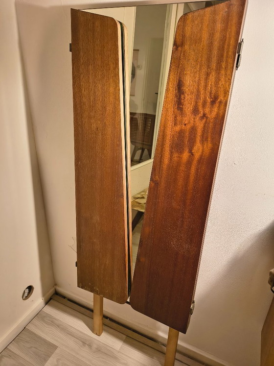 Image 1 of Vintage Triptych Mirror – 1950s/60s Vanity Mirror