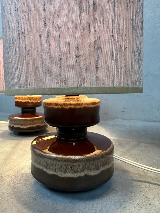 Image 1 of Vintage table lamp - ceramic
