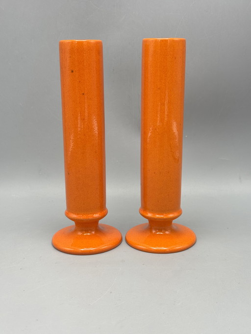 Two vintage ceramic vases