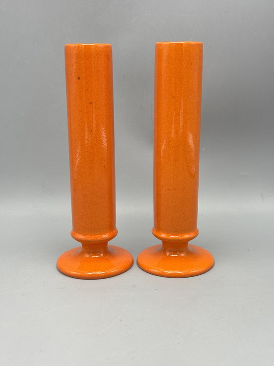 Image 1 of Two vintage ceramic vases