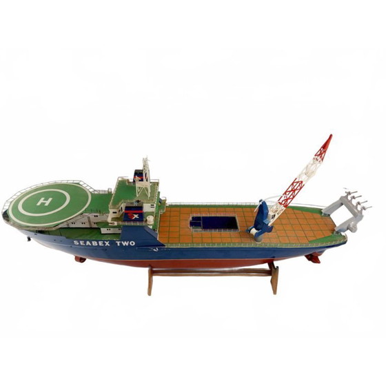 Image 1 of Wunderschönes maßstabsgetreues Modell des Seabex One/Two – Offshore-Tauchunterstützungsschiffs