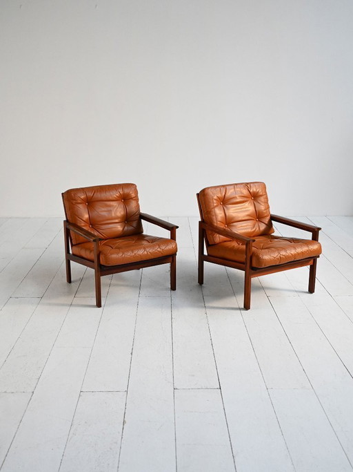 „Capella“-Sessel von Illum, Wikkelsø, Dänemark, 1960er Jahre