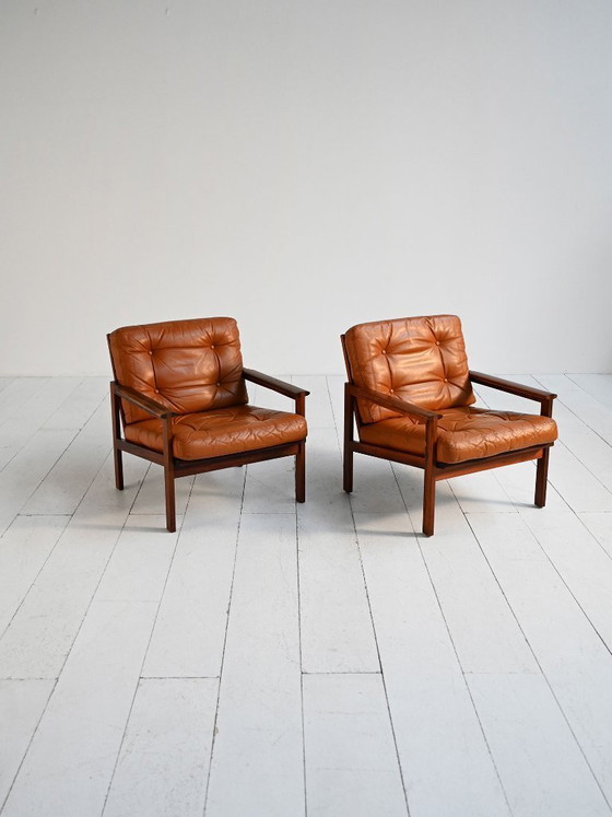 Image 1 of „Capella“-Sessel von Illum, Wikkelsø, Dänemark, 1960er Jahre