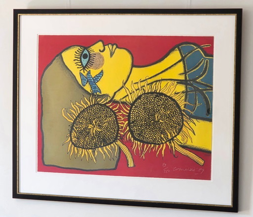 Corneille – Hommage an Van Gogh – 89/250 – 1989 – Handsigniert