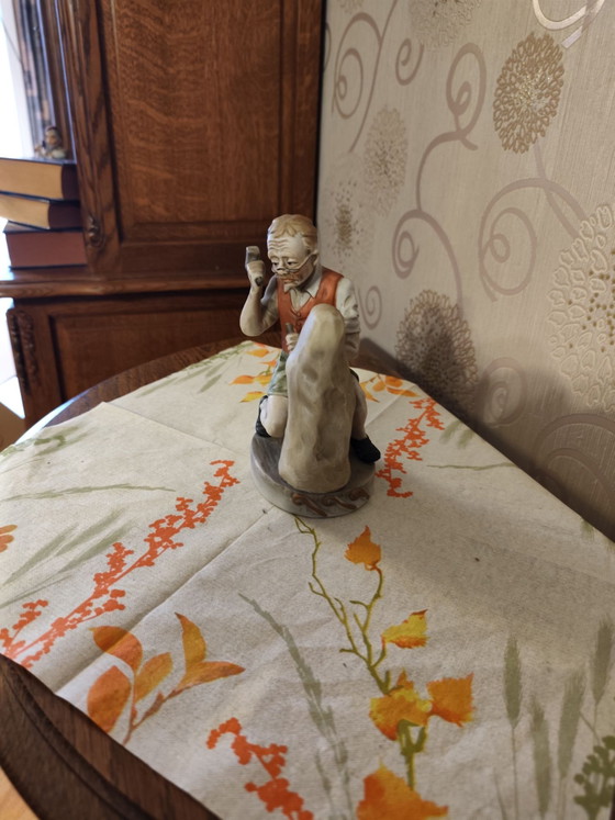 Statuetta vintage in porcellana, Oggetti decorativi, Marrone (foto 2 di 6)
