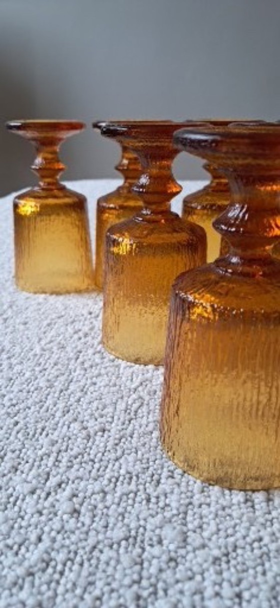 Image 1 of Set van 8 vintage glazen