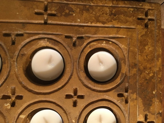 Portacandele intagliato "Pierre de Jaisalmer" – Pietra (photo 9 of 16)