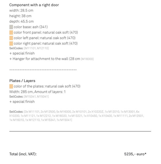 Image 1 of Mobiletto Pastoe Landscape/mobile audio/mobile TV/armadio