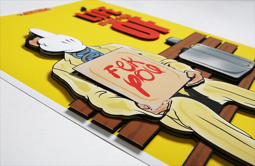 R.F.ART - Life Is Like A Box Of, 2021 - 3D construction - unsigned