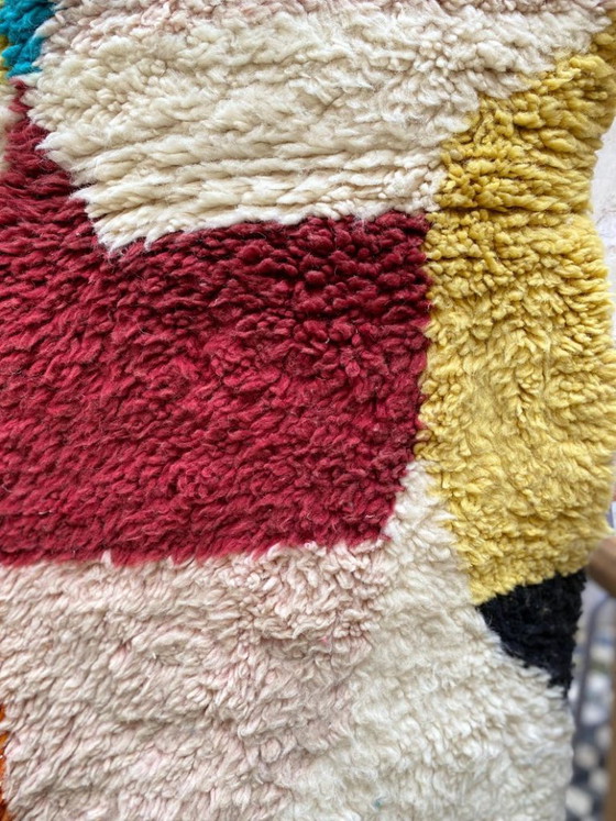 Tappeto berbero marocchino colorato, fatto a mano, 250 cm x 150 cm – Tappeti, Cotton (photo 4 of 9)