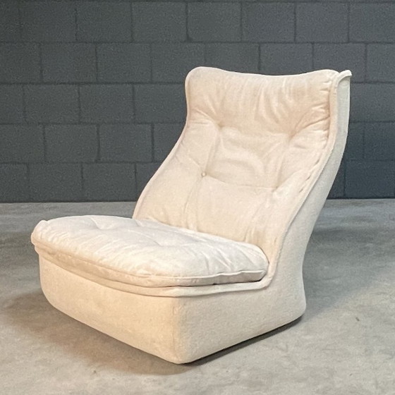 Poltrone lounge “Orchidée” – Michel Cadestin – Airborne – anni '60 – Textile (photo 7 of 11)