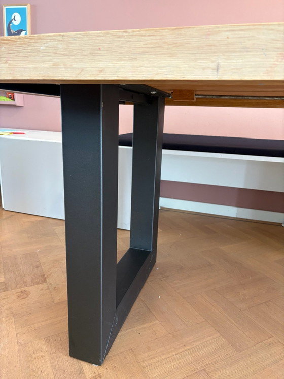 Robuster Seuren Esstisch – Esstische, Metall, Holz (photo 10 of 10)