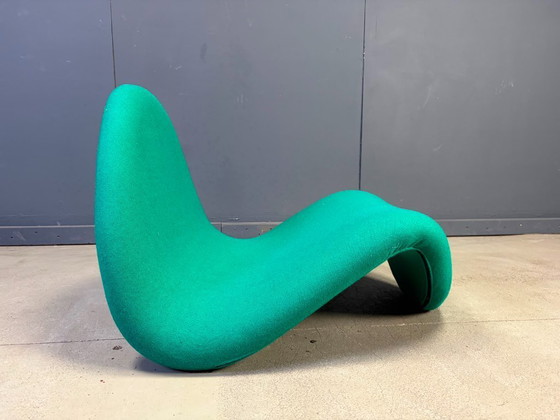 Vintage F577 Tongue Lounge Chair van Pierre Paulin voor Artifort, jaren 80. – Stoelen / fauteuils, Textile (photo 5 of 7)