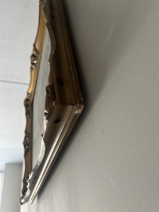 Image 1 of Painting of the harbour by H.W. Bijl.