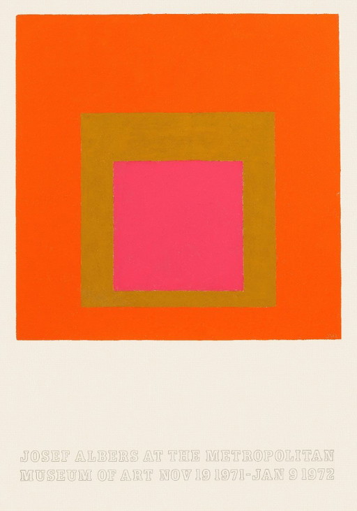 Studie naar Young - Voorspelling 1951 - Josef Albers - Poster 70 × 100 cm – Paper