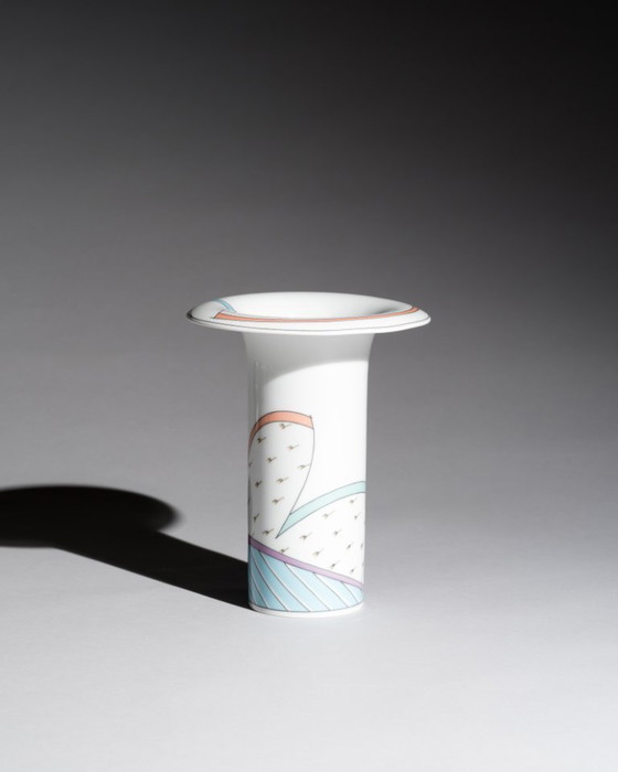 Image 1 of Rosenthal Tapio Wirkkala Dorothy Hafner Century New Wave Fruits Bowl & Vase Set