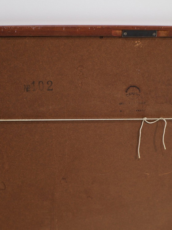 Image 1 of Spiegel Aksel Kjersgaard Kai Kristiansen teak vierkant