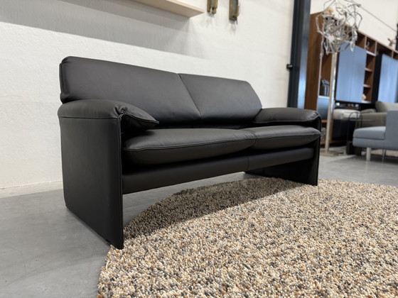 Image 1 of Leolux Bora Beta Sofa 2.5-Seater Black Leather