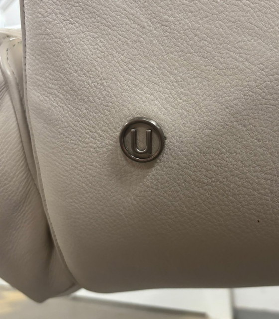 Sillón giratorio de cuero Natuzzi Design Modelo Brend – Sillas giratorias, Leather, Metal (photo 5 of 7)