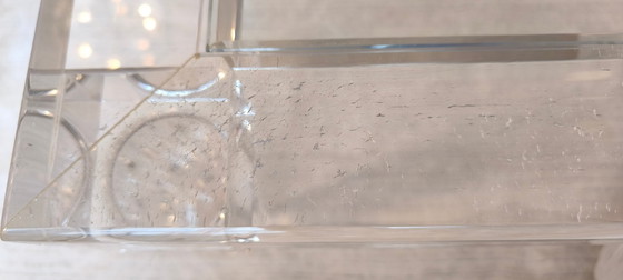 Image 1 of ✨💎 Exceptionnelle grande table basse FABIANART – Altuglas massif – Made in Italy 💎✨