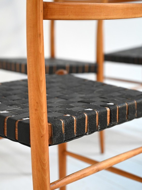 Image 1 of Set van 6 stoelen van Yngve Ekström