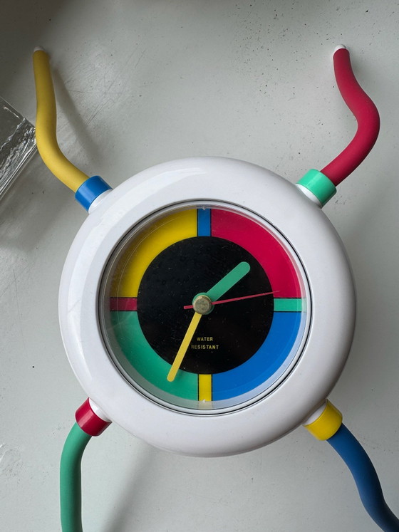 Orologio Vintage Spider Anni '80 – Stile Memphis – Scatola Originale – Plastica (photo 2 of 8)