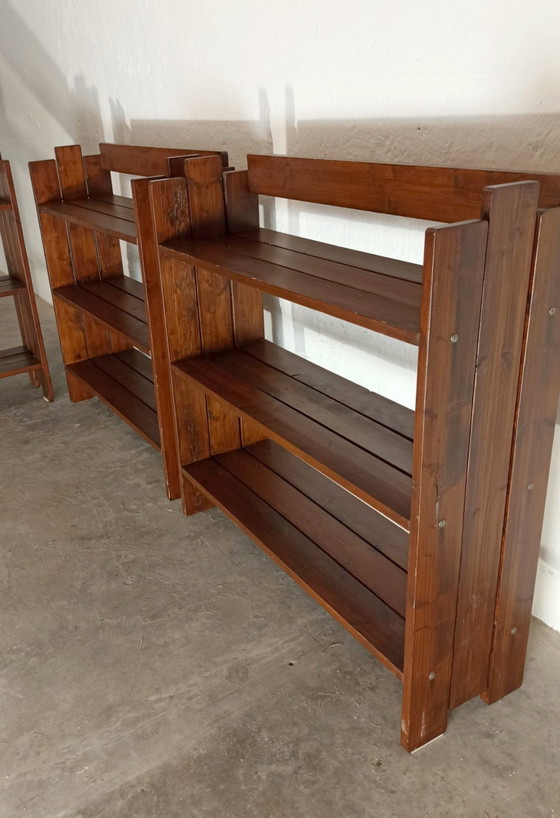 Image 1 of 3 librerie vintage in legno