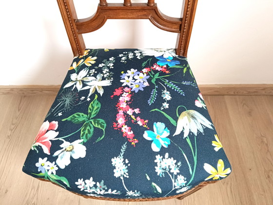 Image 1 of Sedia stile Luigi XVI Napoléon III in stile art nouveau