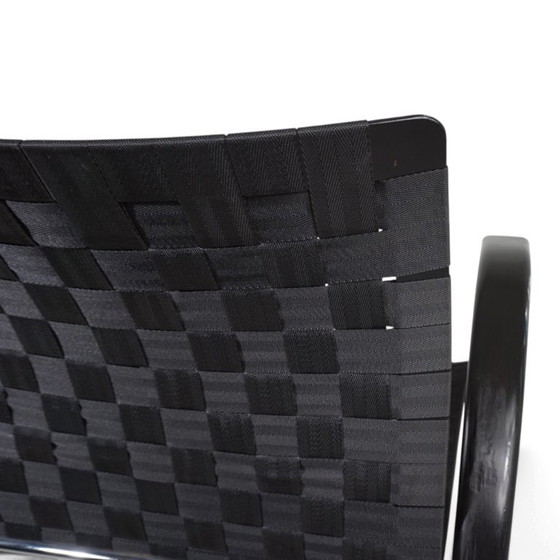 Poltrona lounge Thonet di Peter Maly, 1980 – Poltrone, Cromo, Legno, Vintage (photo 4 of 16)