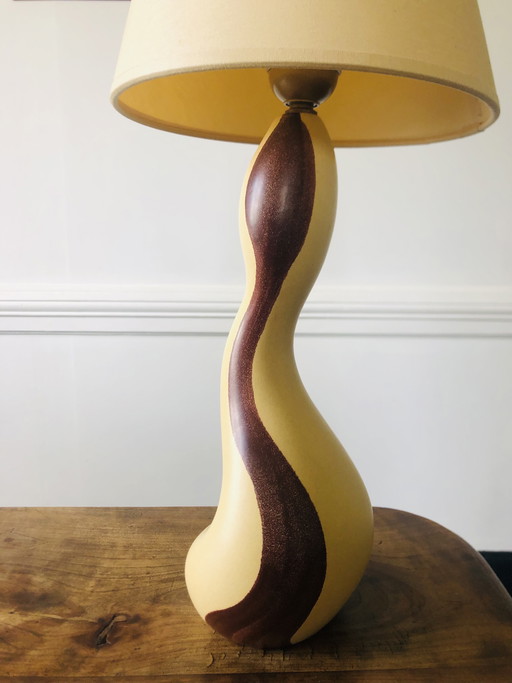Ceramic lamp by Louis Drimmer, design