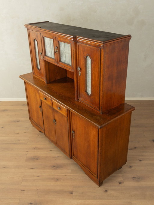 Art-Déco-Küchenschrank aus den 1920er Jahren – kasten, Glass, Metal (photo 2 of 18)