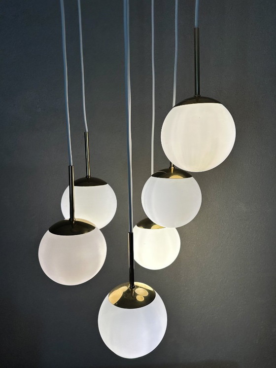 Image 1 of Lampe cascade Doria vintage