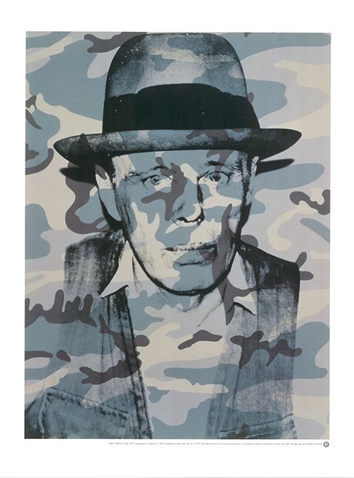Joseph Beuys In Memoriam - D'après Andy Warhol 1986