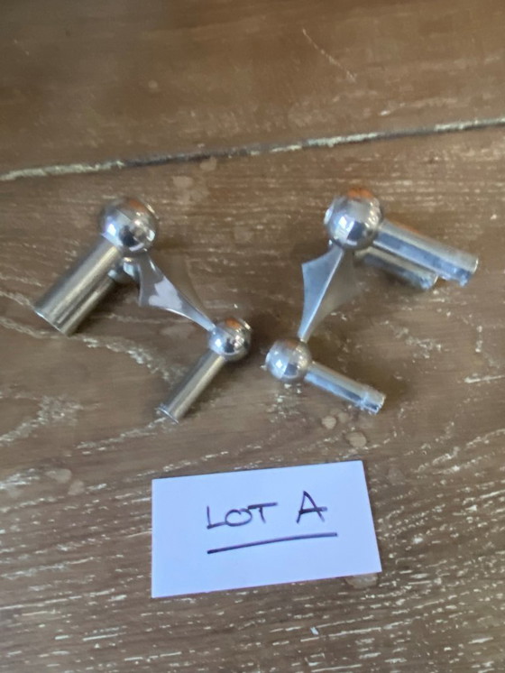 Image 1 of Lotto A set di 2 candelieri modulari NAGEL 1970