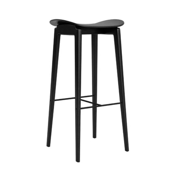 2 sgabelli da bar NORR11 NY11 – Rovere nero – Usati pochissimo – Wood (photo 4 of 6)