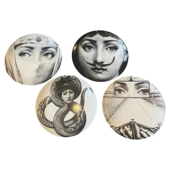 Gio Ponti Stuhl Mod. 110 mit Fornasetti Originalstoff für Cassina 1953 – Esszimmerstühle, Wood (photo 27 of 28)