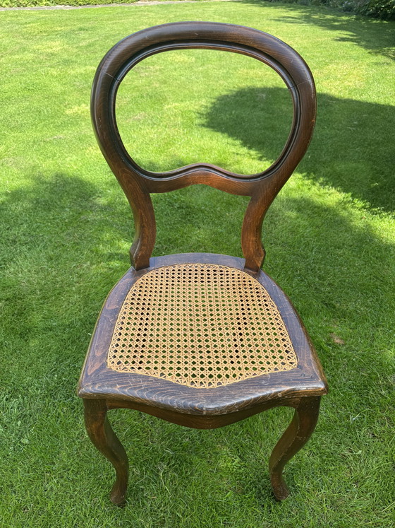 Image 1 of Sedia Biedermeier antica
