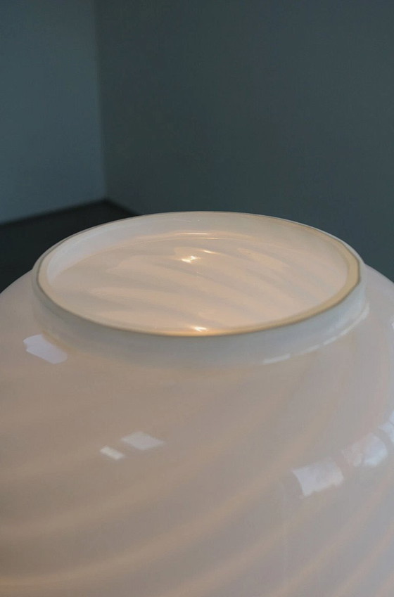 Image 1 of XL Giant Vetri Murano Swirl Mushroom Pilz Lampe