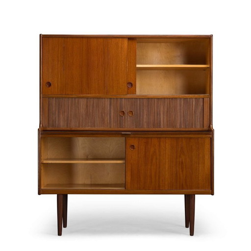 Teak hoge kast by Johannes Andersen, 1960s